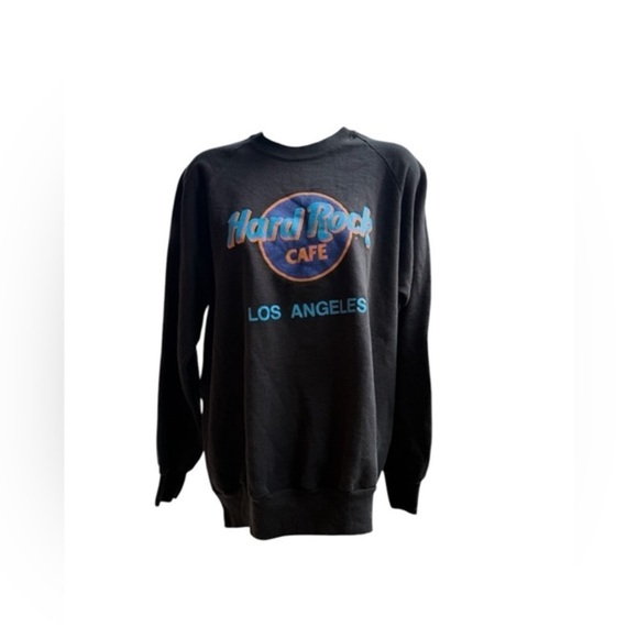 Vintage Hard Rock Cafe Los Angeles Crewneck Sweatshirt - Picture 1 of 6
